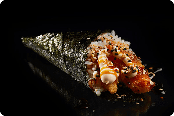 Temaki de Gambas